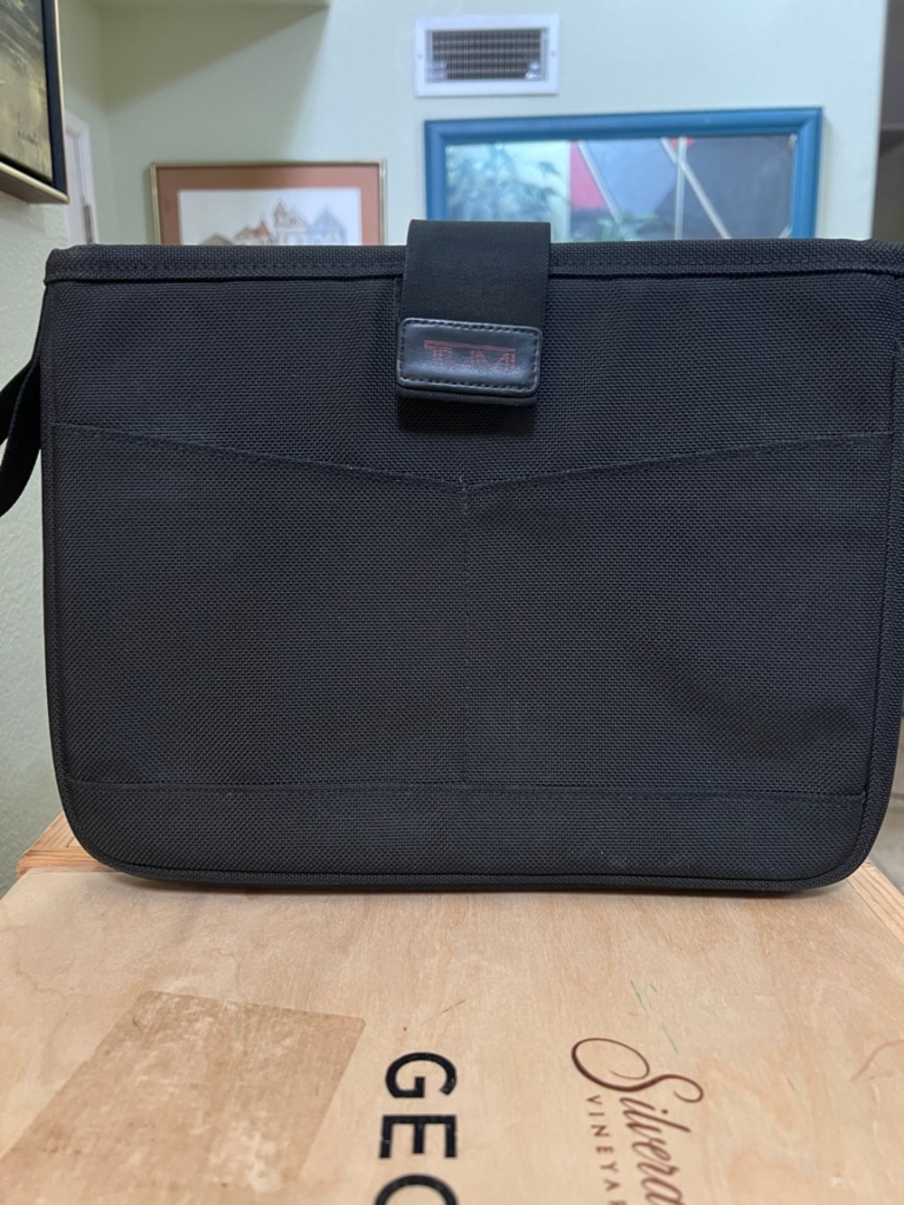 Tumi pre owned Black Laptop Sleeve Case
